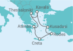 Itinerário do Cruzeiro Grécia, Turquia TI - Celebrity Cruises