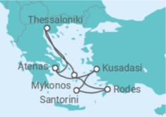 Itinerário do Cruzeiro Turquia, Grécia TI - Celebrity Cruises