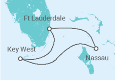 Itinerário do Cruzeiro EUA, Bahamas TI - Celebrity Cruises