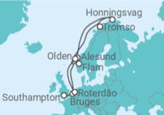 Itinerário do Cruzeiro Bélgica, Noruega, Holanda TI - Celebrity Cruises