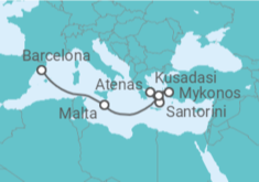 Itinerário do Cruzeiro Grécia, Turquia, Malta TI - Celebrity Cruises