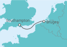 Itinerário do Cruzeiro Bélgica - Royal Caribbean