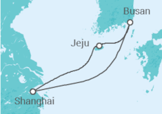 Itinerário do Cruzeiro Coreia Do Sul - Royal Caribbean