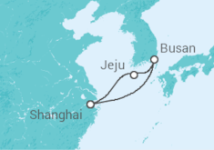 Itinerário do Cruzeiro Coreia Do Sul - Royal Caribbean