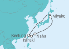 Itinerário do Cruzeiro Japão - MSC Cruzeiros