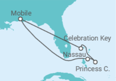 Itinerário do Cruzeiro Bahamas - Carnival Cruise Line