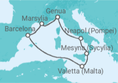 Itinerário do Cruzeiro De Southampton (Londres) a Estocolmo - Regent Seven Seas