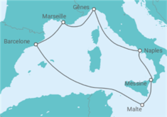 Itinerário do Cruzeiro Dinamarca, Alemanha, Polónia, Lituânia - Regent Seven Seas