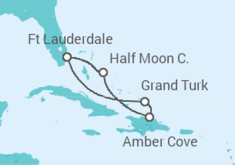 Itinerário do Cruzeiro Bahamas - Holland America Line
