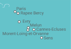 Itinerário do Cruzeiro De SENS a Paris - CroisiEurope