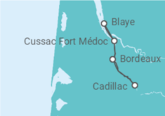 Itinerário do Cruzeiro Noruega - AIDA