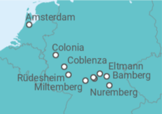 Itinerário do Cruzeiro Noruega TI - AIDA
