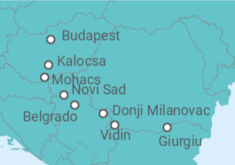 Itinerário do Cruzeiro Itália, França, Espanha TI - AIDA