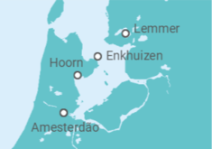 Itinerário do Cruzeiro Holanda - CroisiEurope