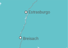 Itinerário do Cruzeiro Mercados de Navidad en el Rin, Alsacia y Selva Negra - CroisiEurope