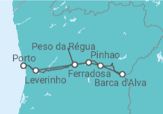 Itinerário do Cruzeiro Oporto, el valle del Duero y Salamanca - CroisiEurope