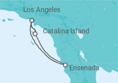 Itinerário do Cruzeiro EE.UU., México - Carnival Cruise Line
