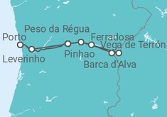 Itinerário do Cruzeiro Oporto, el Valle del Duero y Salamanca - CroisiEurope
