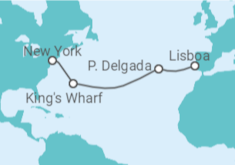 Itinerário do Cruzeiro De Lisboa a Nova Iorque - NCL Norwegian Cruise Line