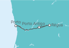 Itinerário do Cruzeiro Portugal - CroisiEurope