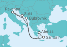 Itinerário do Cruzeiro Explorar as Ilhas Gregas III - Royal Caribbean
