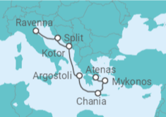 Itinerário do Cruzeiro Grécia, Montenegro, Croácia - Royal Caribbean