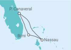 Itinerário do Cruzeiro Bahamas - Carnival Cruise Line