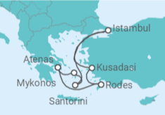 Itinerário do Cruzeiro Turquia - Celebrity Cruises