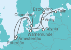 Itinerário do Cruzeiro Polónia, Suécia, Estónia, Alemanha, Dinamarca - Celebrity Cruises