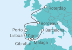 Itinerário do Cruzeiro Portugal, Espanha, Gibraltar - Celebrity Cruises