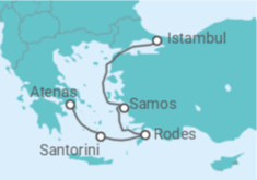 Itinerário do Cruzeiro Grécia, Turquia - Celestyal Cruises