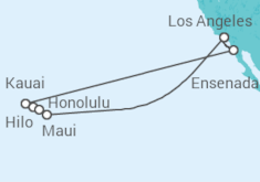 Itinerário do Cruzeiro Havai - Carnival Cruise Line