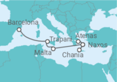 Itinerário do Cruzeiro Itália, Malta, Grécia - Explora Journeys