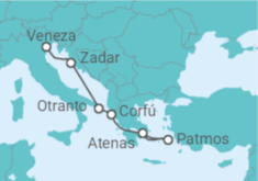 Itinerário do Cruzeiro Grécia, Itália - Explora Journeys