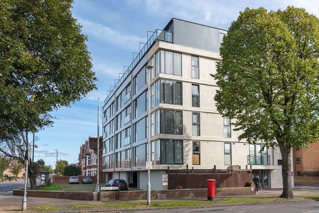 Gallery - Modern Bedford Blues Apartment