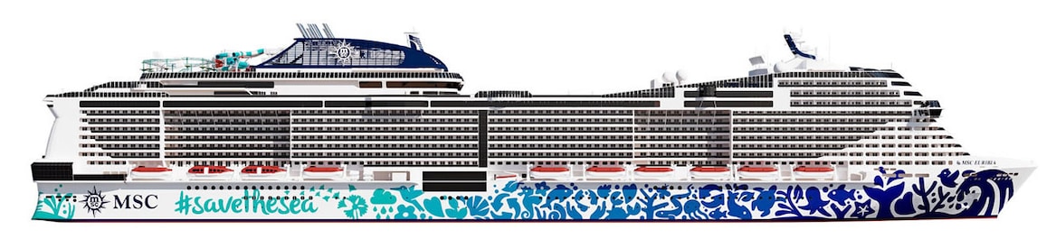 Perfil dos decks do MSC Euribia