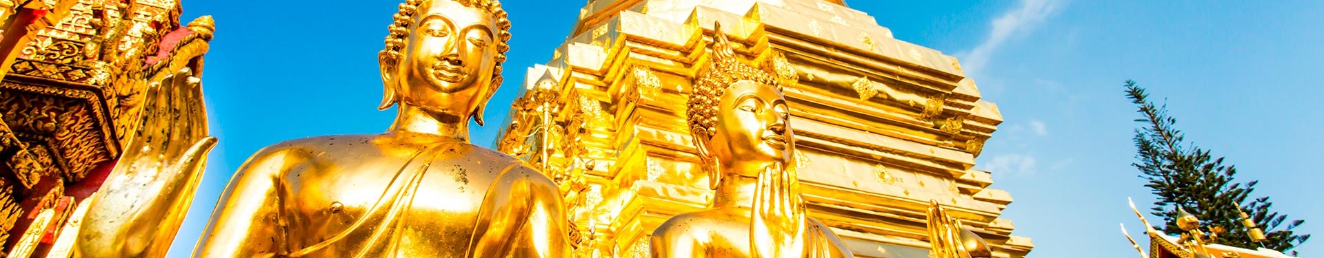 Banguecoque, Chiang Rai, Chiang Mai e Phuket
