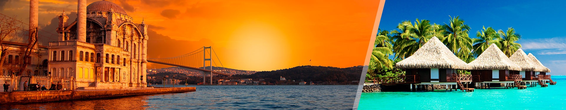 Istambul e Maldivas