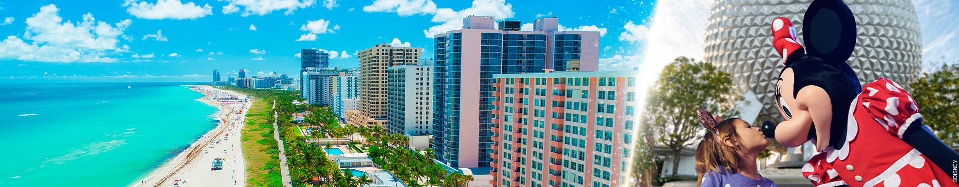 Nova Iorque, Walt Disney World Orlando e Miami