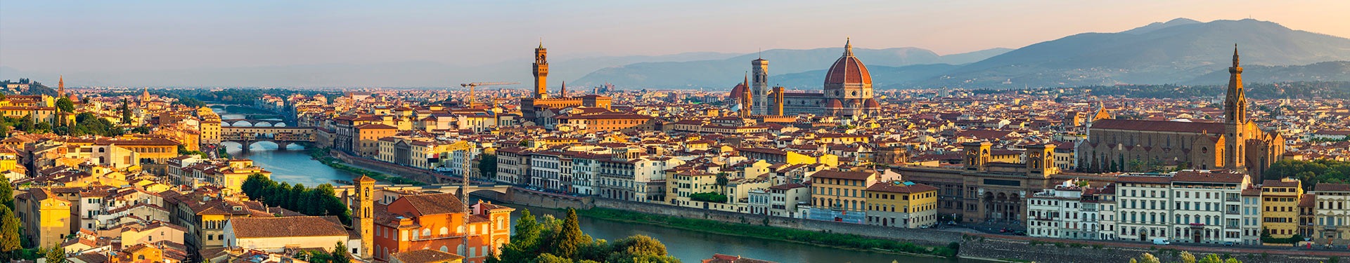 Bolonha, Florença e Veneza de comboio