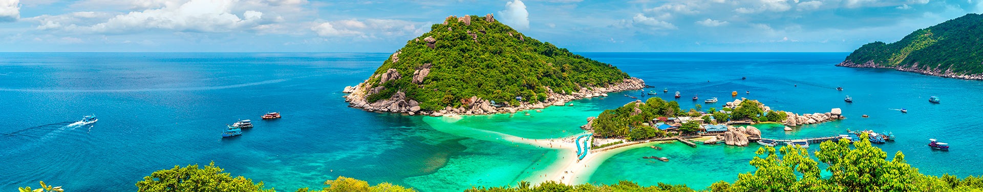 Banguecoque, Koh Samui e Koh Tao