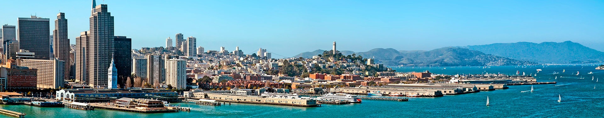 Nova Iorque, Las Vegas, Los Angeles, São Francisco e Miami