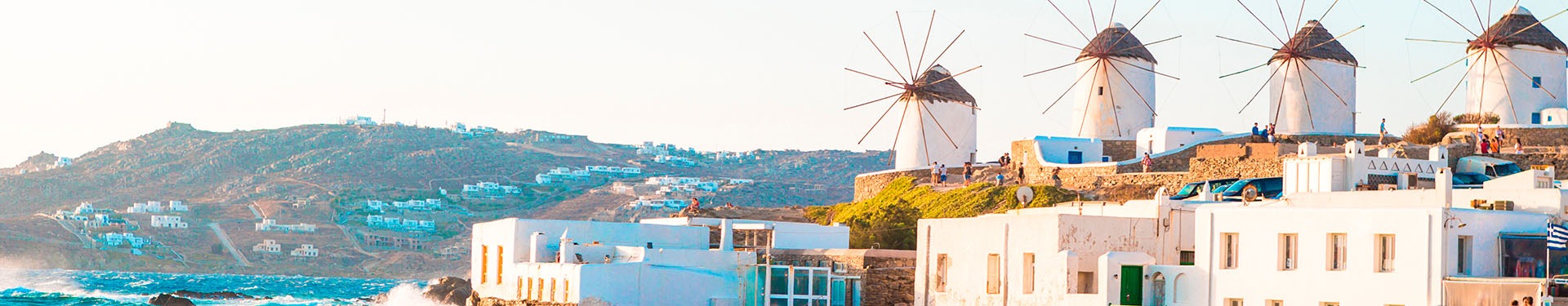 Salónica, Mosteiros de Meteora, Grécia do Norte e Mykonos