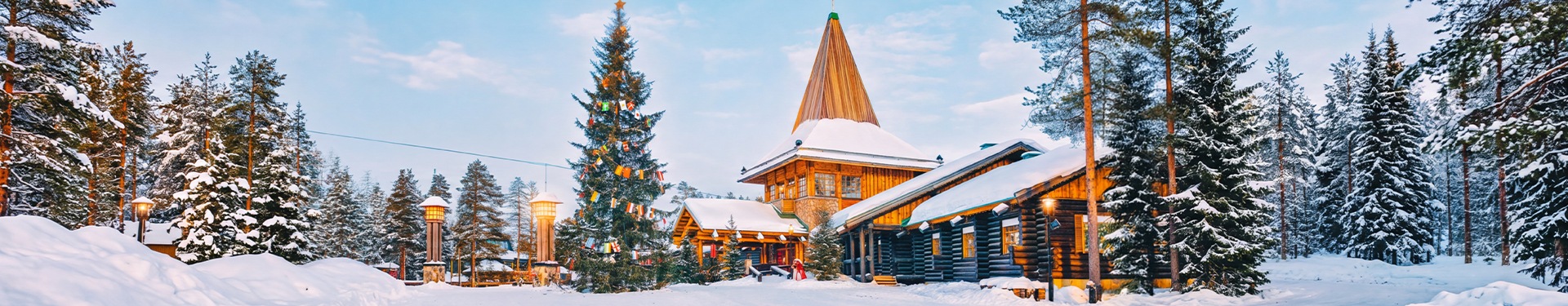 Especial de Natal da Lapônia, Aurora Boreal e aldeia do Pai Natal