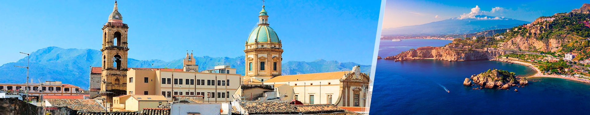 Palermo e Costa Oriental de Catania