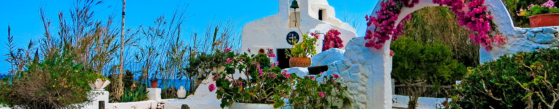Creta, Atenas e Míconos de avião