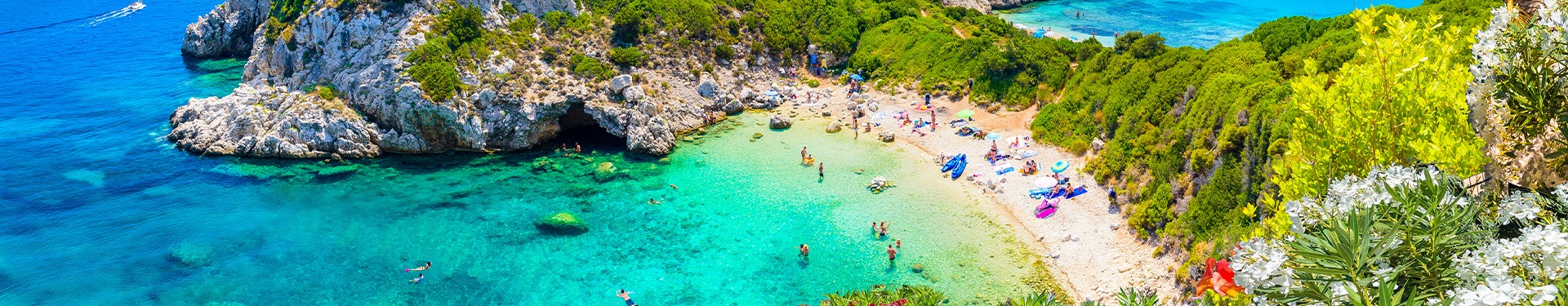 Atenas, Peloponeso e Corfu