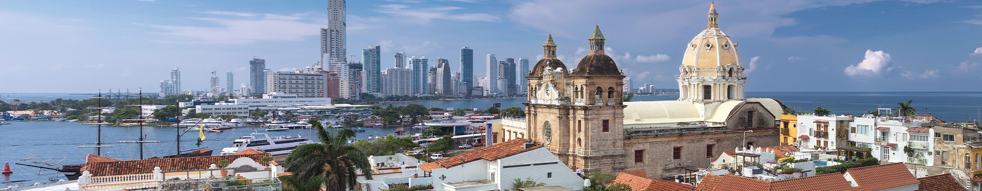 Cidade do Panamá, Bogotá e Cartagena das Índias