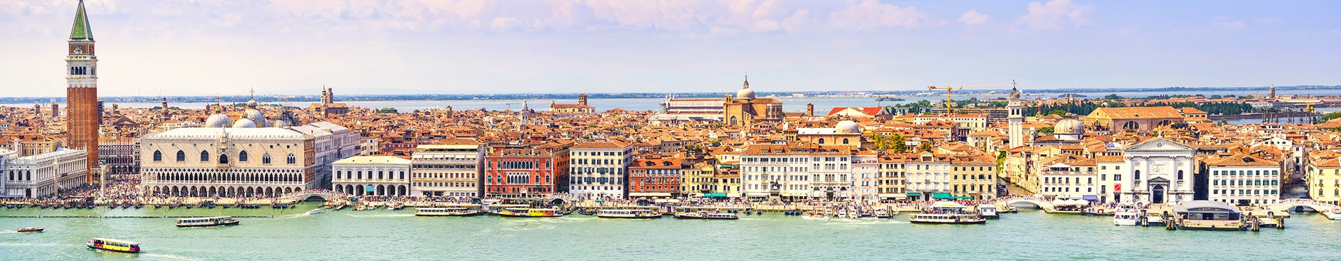 Veneza, Florença e Roma de comboio