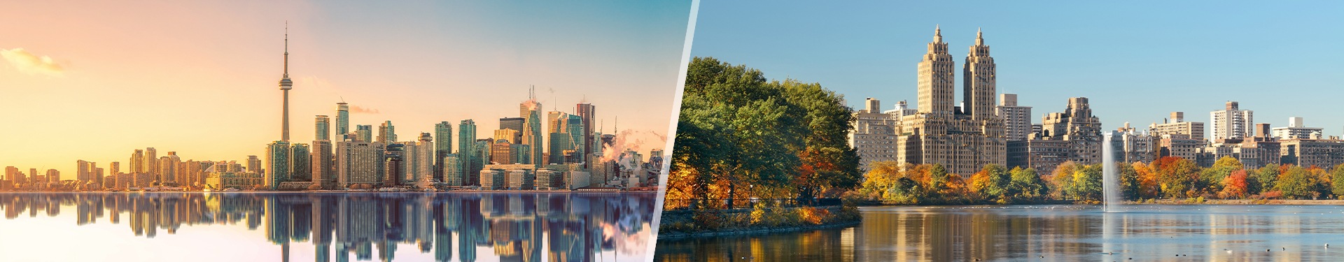 Toronto e Nova Iorque